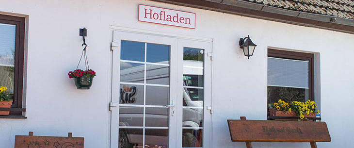 Hofladen Eingang